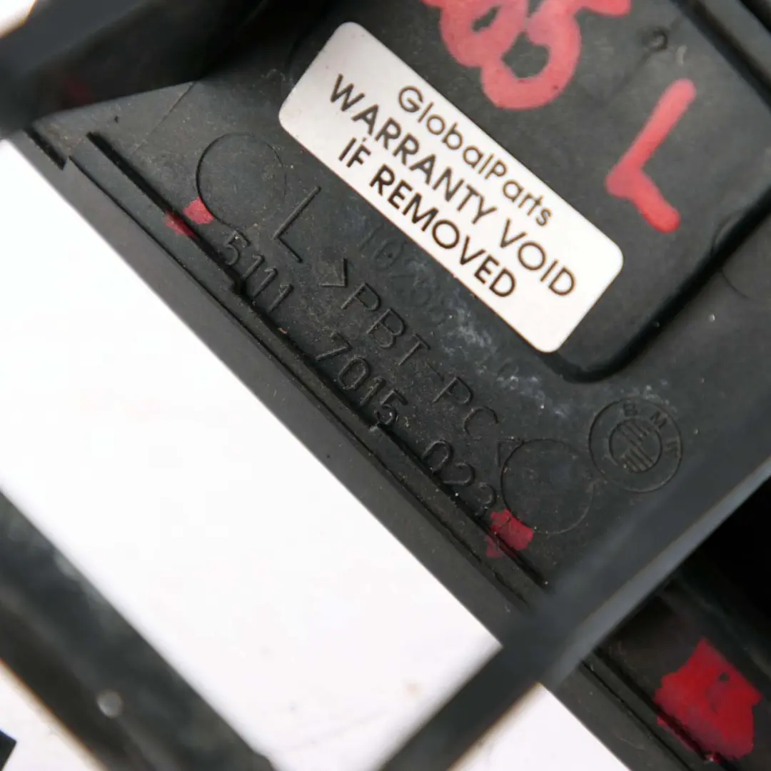 Scheinwerferwaschdüse Düsenabdeckung links Schwarz Saphir - 475 für BMW 7 E65 E66 mit Teilenummer 7015023 BMW 7 E65 E66 Scheinwerferwaschdüse Düsenabdeckung links Schwarz Saphir - 475 - SKU 7015023-BS - Teilenummer 7015023