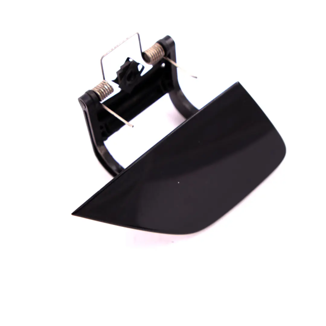 Headlight Washer Nozzle Jet Cap Cover Right Black Sapphire 475 to BMW 7 E65 E66 with Part number 7015024 BMW 7 E65 E66 Headlight Washer Nozzle Jet Cap Cover Right Black Sapphire 475 - SKU 7015024-BS - Part number 7015024