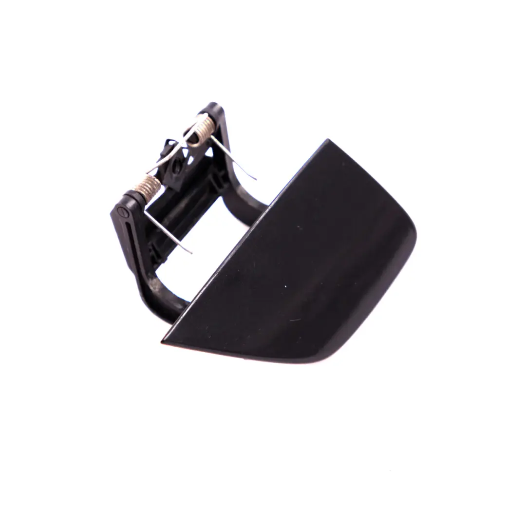 Headlight Washer Nozzle Jet Cap Cover Right Black Sapphire 475 to BMW 7 E65 E66 with Part number 7015024 BMW 7 E65 E66 Headlight Washer Nozzle Jet Cap Cover Right Black Sapphire 475 - SKU 7015024-BS - Part number 7015024