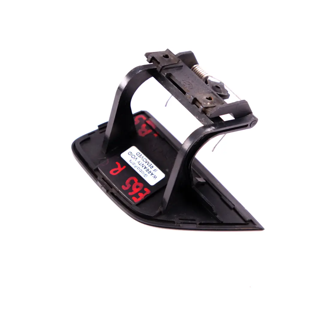 Headlight Washer Nozzle Jet Cap Cover Right Black Sapphire 475 to BMW 7 E65 E66 with Part number 7015024 BMW 7 E65 E66 Headlight Washer Nozzle Jet Cap Cover Right Black Sapphire 475 - SKU 7015024-BS - Part number 7015024