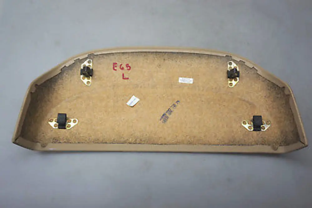 Front Seat Upper Rear Panel Beige to BMW 5 7 Series E60 E61 E65 with Part number 7015254 BMW 5 7 Series E60 E61 E65 Front Seat Upper Rear Panel Beige - SKU 7015254 - Part number 7015254