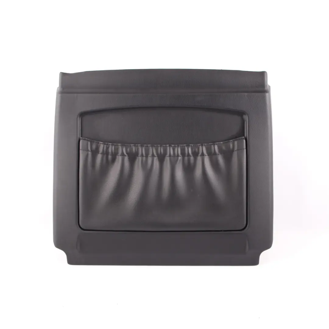 Front Seat Back Panel Comfort Seat Leather Cover Black to BMW E60 E65 with Part number 7015263 BMW E60 E65 Front Seat Back Panel Comfort Seat Leather Cover Black - SKU 7015263 - Part number 7015263