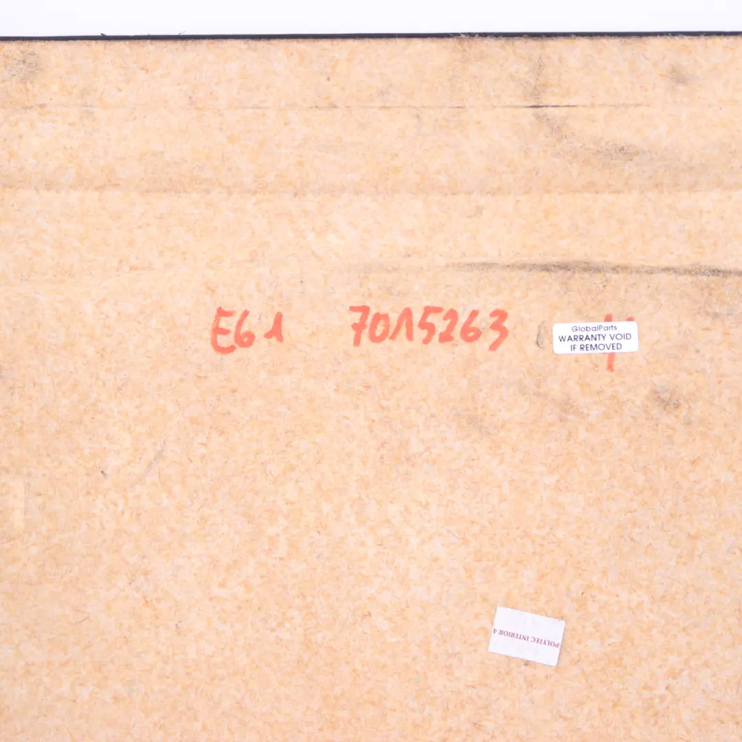 Front Seat Back Panel Comfort Seat Leather Cover Black to BMW E60 E65 with Part number 7015263 BMW E60 E65 Front Seat Back Panel Comfort Seat Leather Cover Black - SKU 7015263 - Part number 7015263