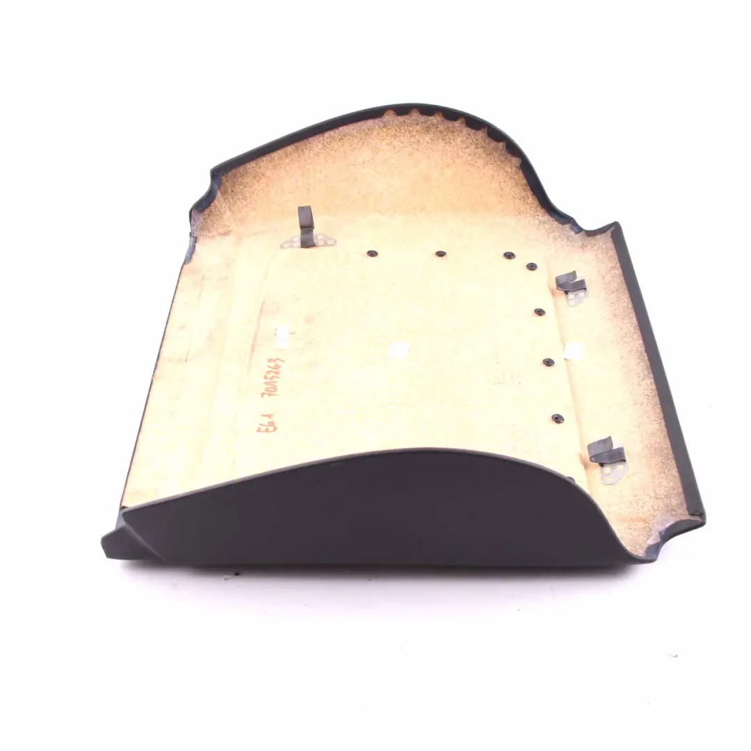 Front Seat Back Panel Comfort Seat Leather Cover Black to BMW E60 E65 with Part number 7015263 BMW E60 E65 Front Seat Back Panel Comfort Seat Leather Cover Black - SKU 7015263 - Part number 7015263