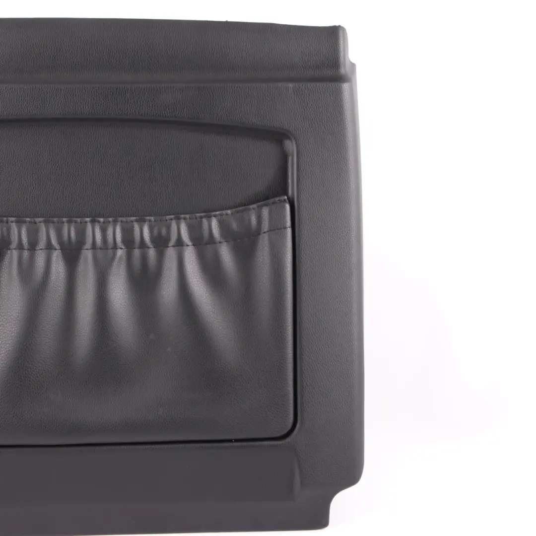 Front Seat Back Panel Comfort Seat Leather Cover Black to BMW E60 E65 with Part number 7015263 BMW E60 E65 Front Seat Back Panel Comfort Seat Leather Cover Black - SKU 7015263 - Part number 7015263