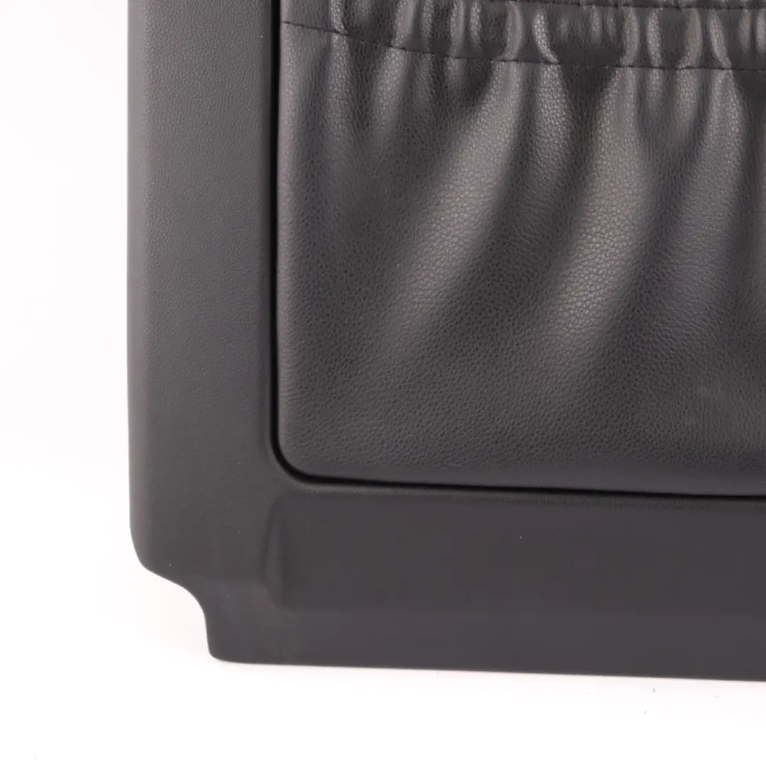 Front Seat Back Panel Comfort Seat Leather Cover Black to BMW E60 E65 with Part number 7015263 BMW E60 E65 Front Seat Back Panel Comfort Seat Leather Cover Black - SKU 7015263 - Part number 7015263