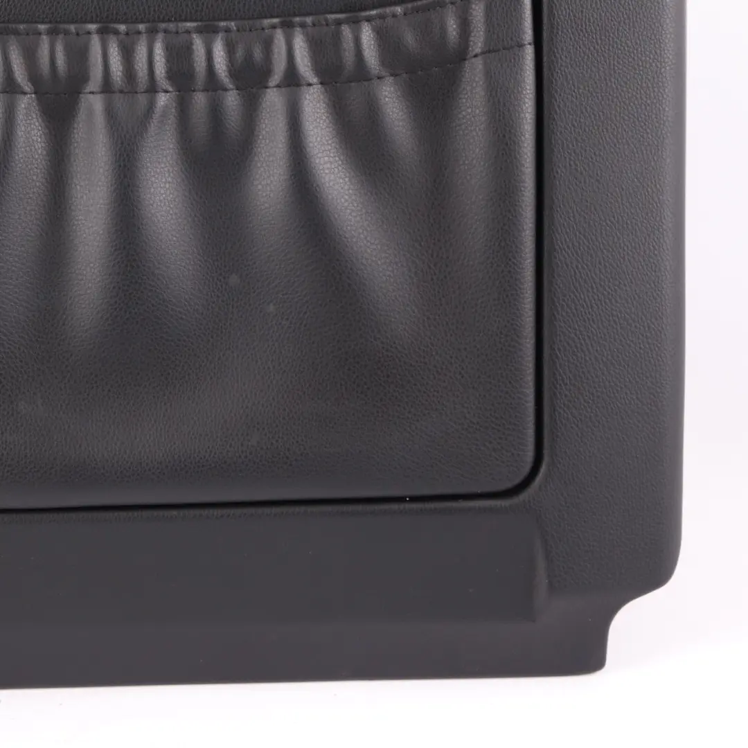 Front Seat Back Panel Comfort Seat Leather Cover Black to BMW E60 E65 with Part number 7015263 BMW E60 E65 Front Seat Back Panel Comfort Seat Leather Cover Black - SKU 7015263 - Part number 7015263