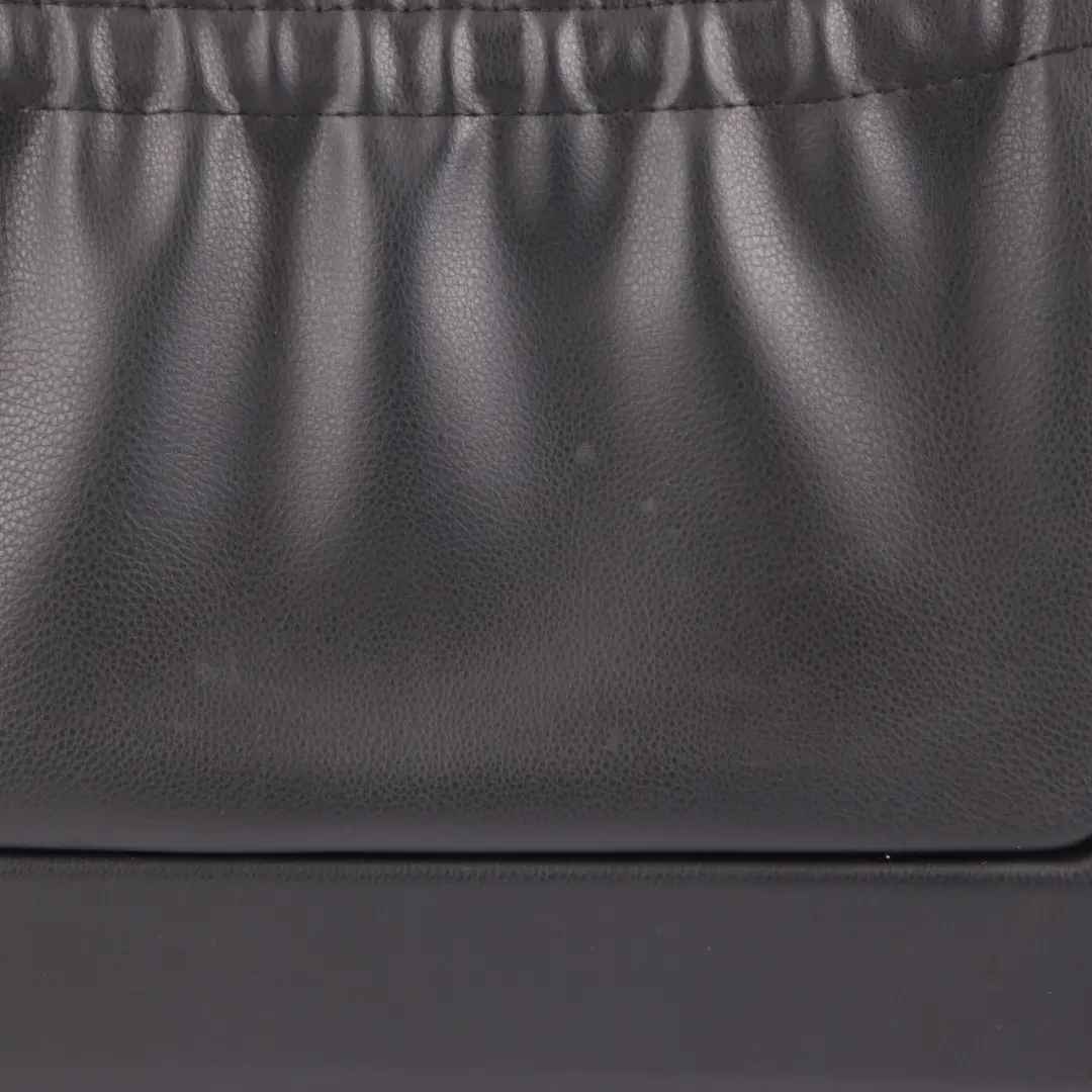 Front Seat Back Panel Comfort Seat Leather Cover Black to BMW E60 E65 with Part number 7015263 BMW E60 E65 Front Seat Back Panel Comfort Seat Leather Cover Black - SKU 7015263 - Part number 7015263