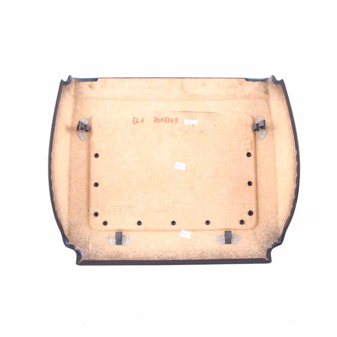 Front Seat Back Panel Comfort Seat Leather Cover Black to BMW E60 E65 with Part number 7015263 BMW E60 E65 Front Seat Back Panel Comfort Seat Leather Cover Black - SKU 7015263 - Part number 7015263