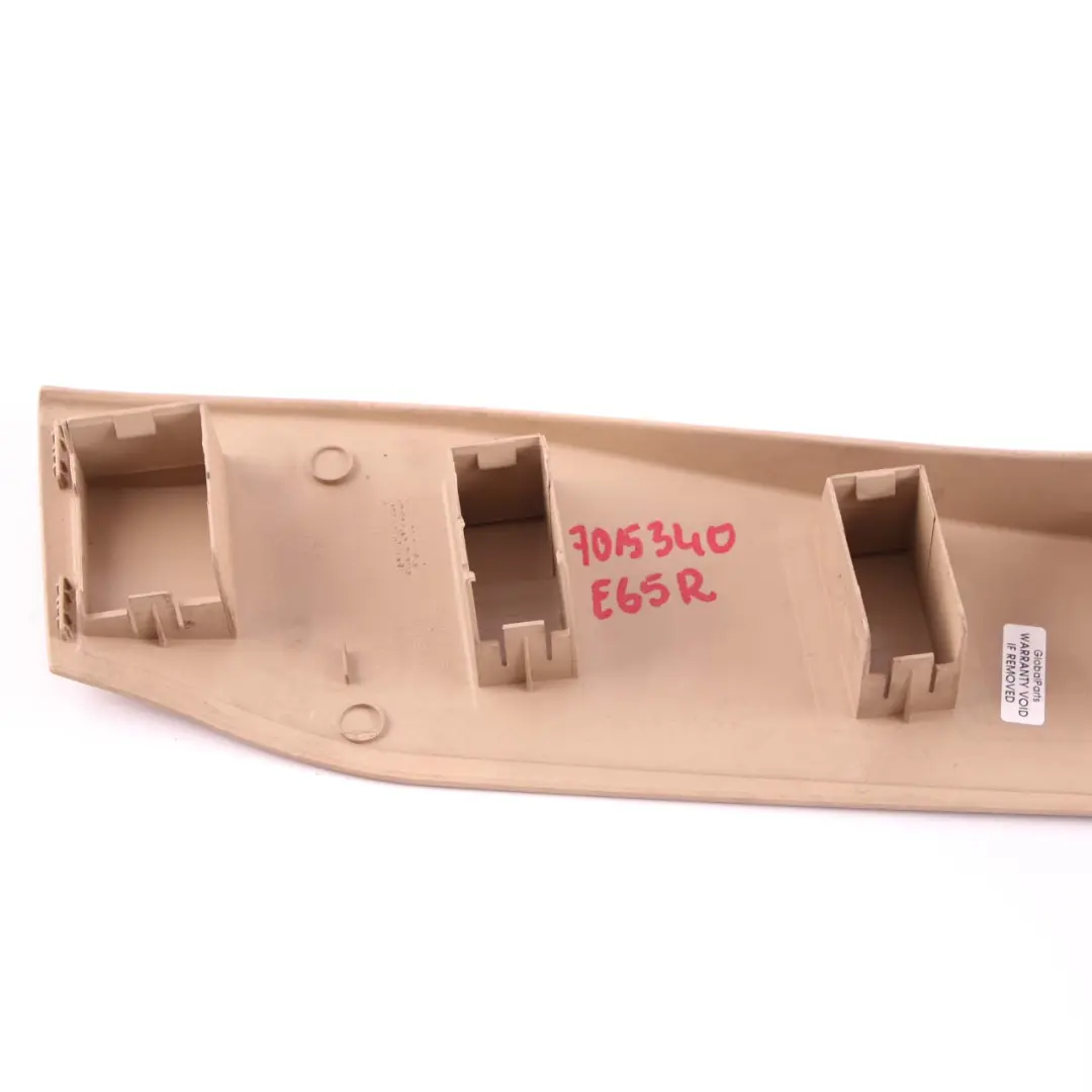 Trim Seat Outer Driver Seat Right O/S Beige 8259802 to BMW 7 Series E65 E66 with Part number 7015340 BMW 7 Series E65 E66 Trim Seat Outer Driver Seat Right O/S Beige 8259802 - SKU 7015340 - Part number 7015340