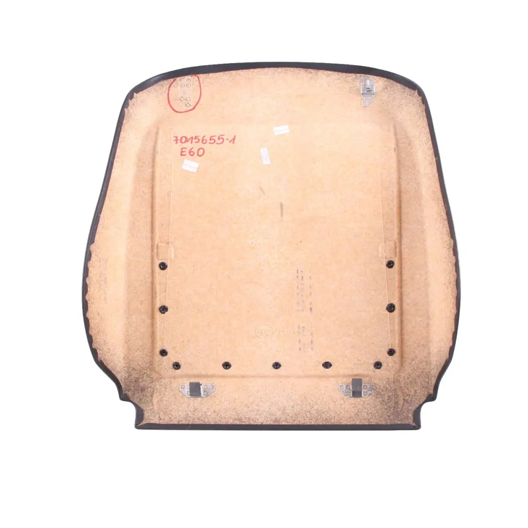 Funda Asiento BMW E60 E65 Delantero Trasero Recubrimiento Vinilo Negro para con número de pieza 7015655 Funda Asiento BMW E60 E65 Delantero Trasero Recubrimiento Vinilo Negro - SKU 7015655-1 - Número de pieza 7015655