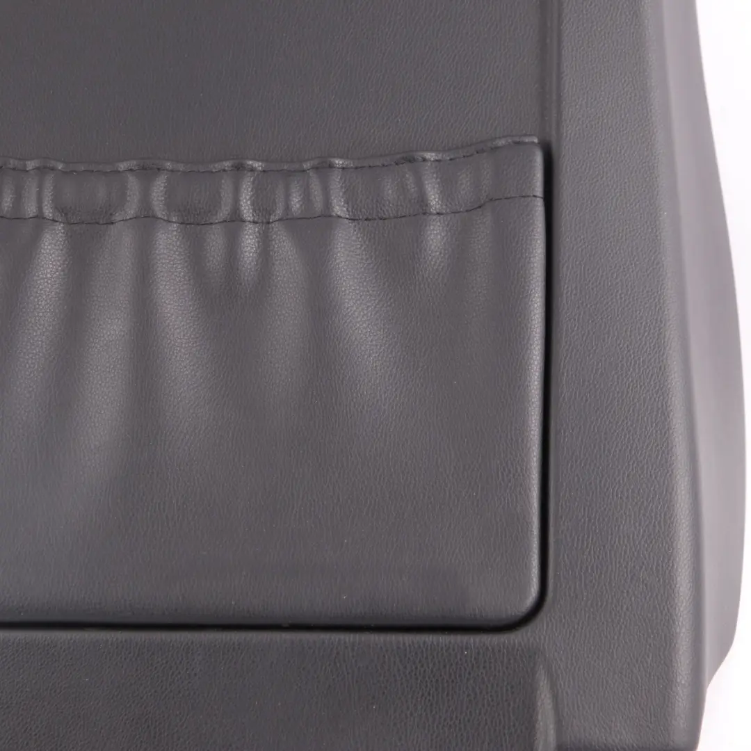 Front Seat Rear Panelling Trim Vinyl Black to Seat Cover BMW E60 E65 with Part number 7015655 Seat Cover BMW E60 E65 Front Seat Rear Panelling Trim Vinyl Black - SKU 7015655-1 - Part number 7015655