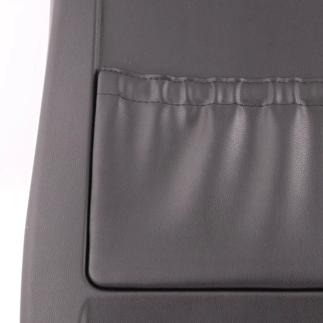 Front Seat Rear Panelling Trim Vinyl Black to Seat Cover BMW E60 E65 with Part number 7015655 Seat Cover BMW E60 E65 Front Seat Rear Panelling Trim Vinyl Black - SKU 7015655-1 - Part number 7015655