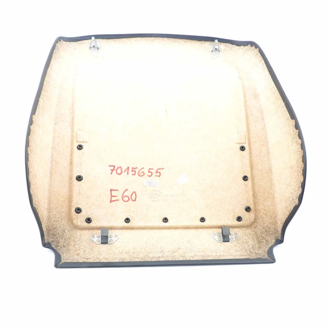  Panneau Arrière BMW E60 E61 E65 Vinyle Siège Avant Noir 8240713 - SKU 7015655 - Numéro de pièce 7015655