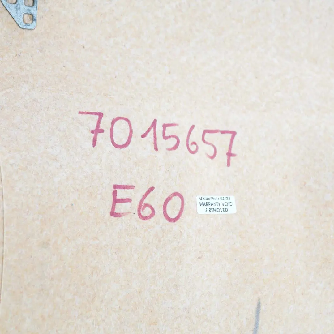 BMW E60 E61 E65 Funda Asiento Delantero Panel Trasero Vinilo Beige - SKU 7015657 - Número de pieza 7015657