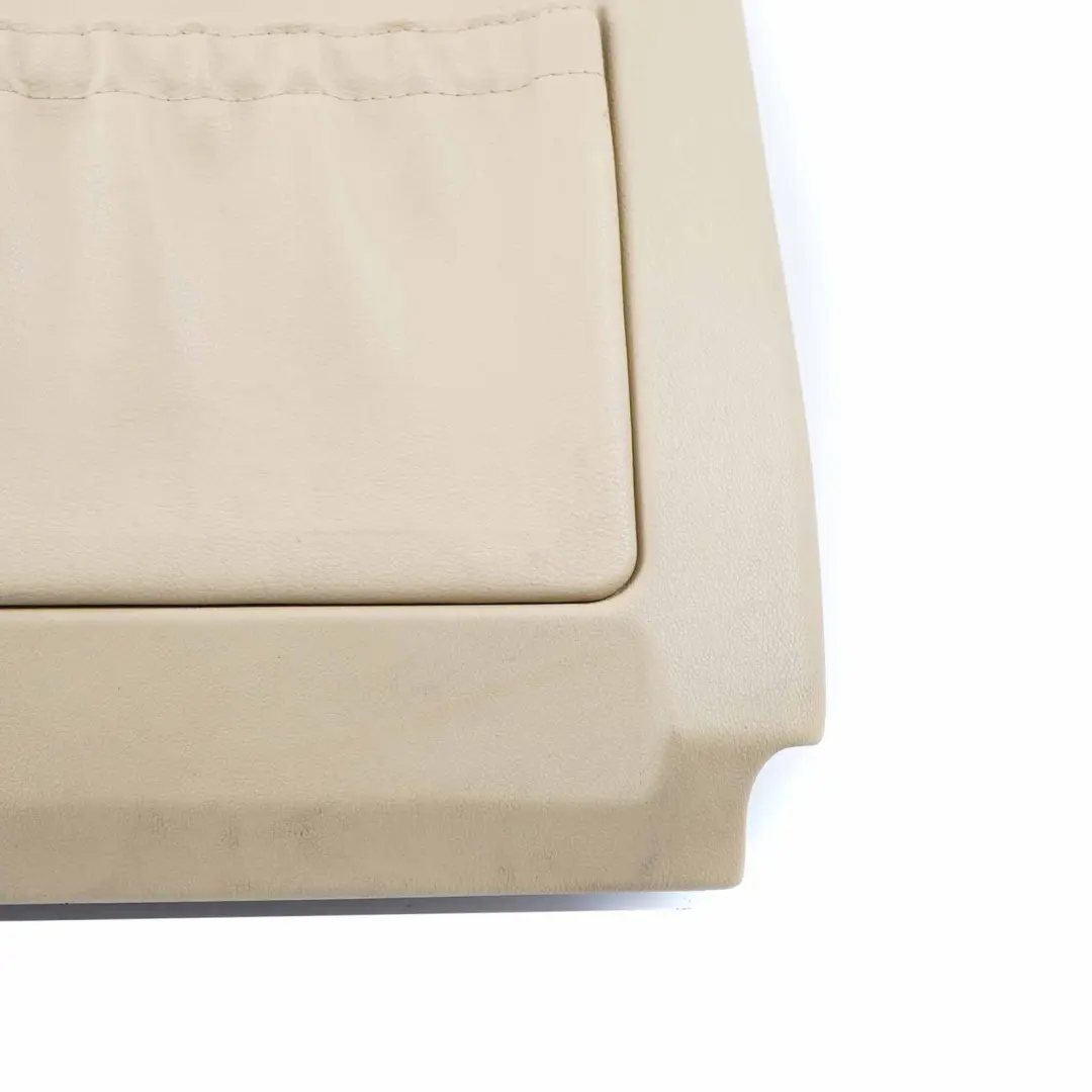 Funda Asiento Delantero Panel Trasero Vinilo Beige para BMW E60 E61 E65 con número de pieza 7015657 BMW E60 E61 E65 Funda Asiento Delantero Panel Trasero Vinilo Beige - SKU 7015657 - Número de pieza 7015657