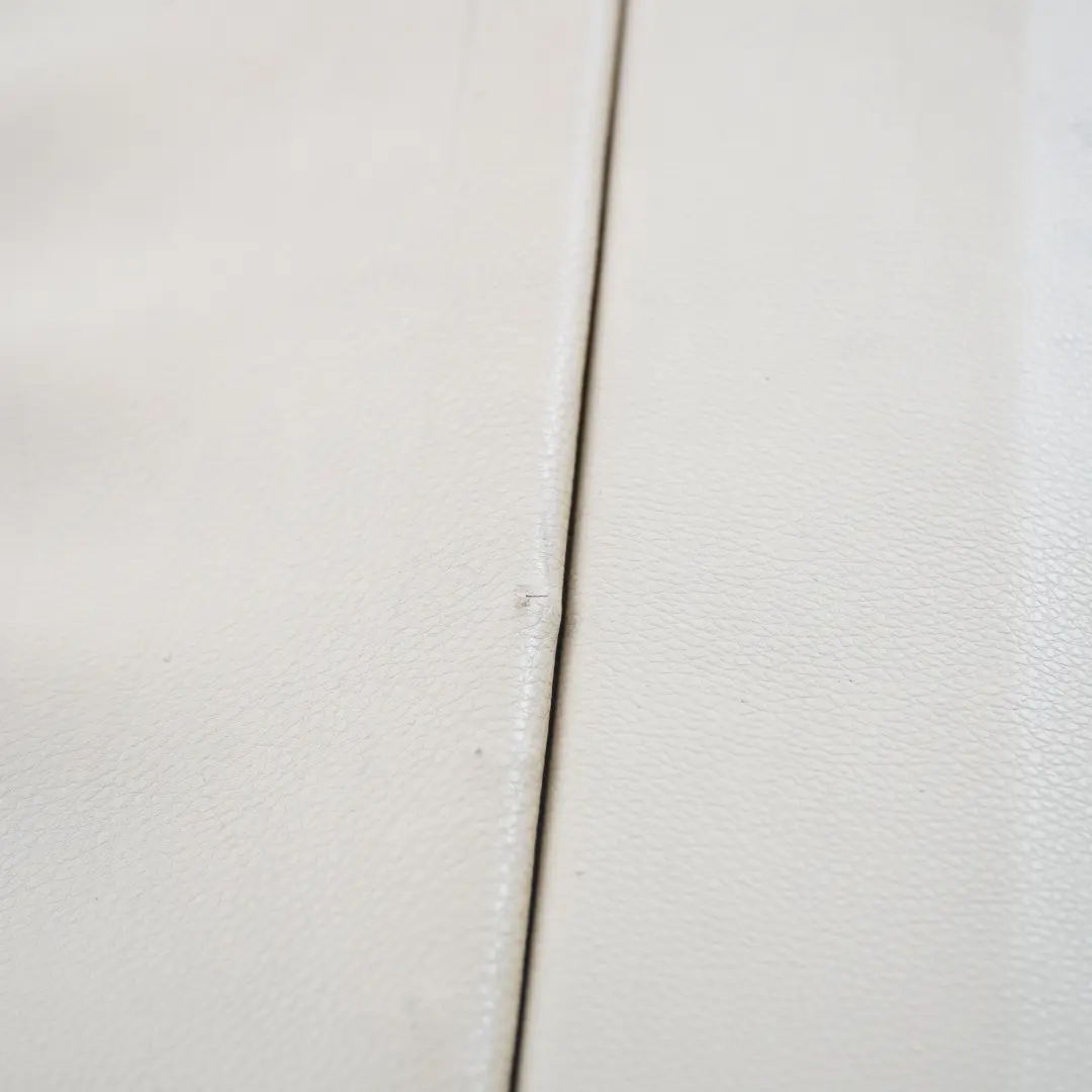 BMW E60 E61 E65 Funda Asiento Delantero Panel Trasero Vinilo Beige - SKU 7015657 - Número de pieza 7015657