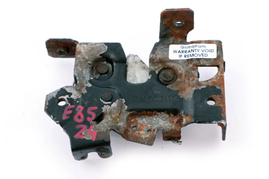 BMW Z4 E85 Motor Hauben Verriegelung Vorne Schließsystem Schlossriegel - SKU 7016183 - Teilenummer 7016183