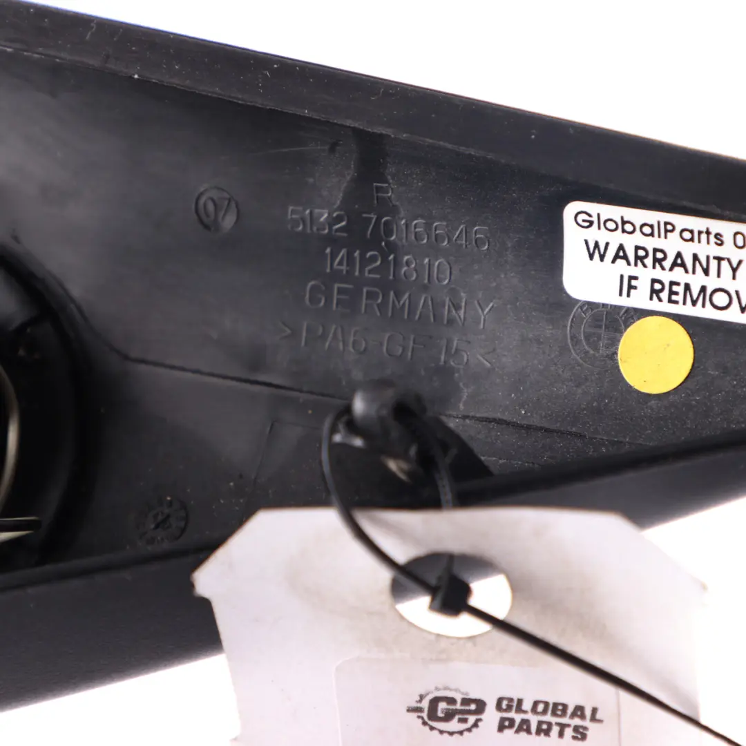 BMW Z4 E85 E86 Eckleiste Tür Zwitschern Mit Abdeckung Rechts - SKU 7016646-1 - Teilenummer 7016646