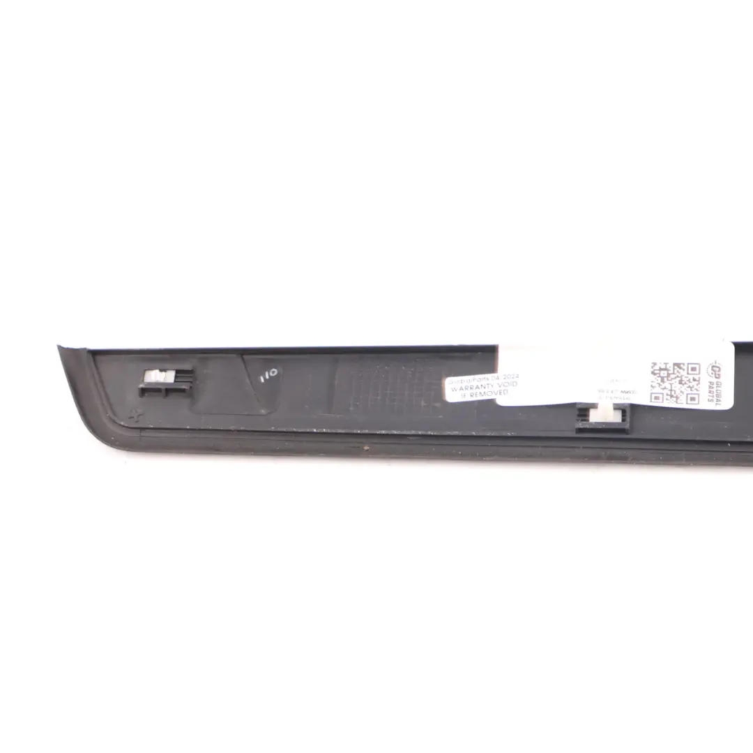 Striscia di copertura ingresso interno sinistro nero Schwarz per BMW Z4 E89 con numero di parte 7016653 BMW Z4 E89 Striscia di copertura ingresso interno sinistro nero Schwarz - SKU 7016653-1 - Numero di parte 7016653