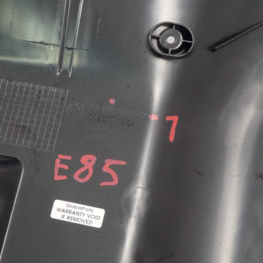 Osłona Obudowa Bagażnika do BMW E85 Z4 o numerze 7016682 BMW E85 Z4 Osłona Obudowa Bagażnika - SKU 7016682-1 - Numer Części 7016682