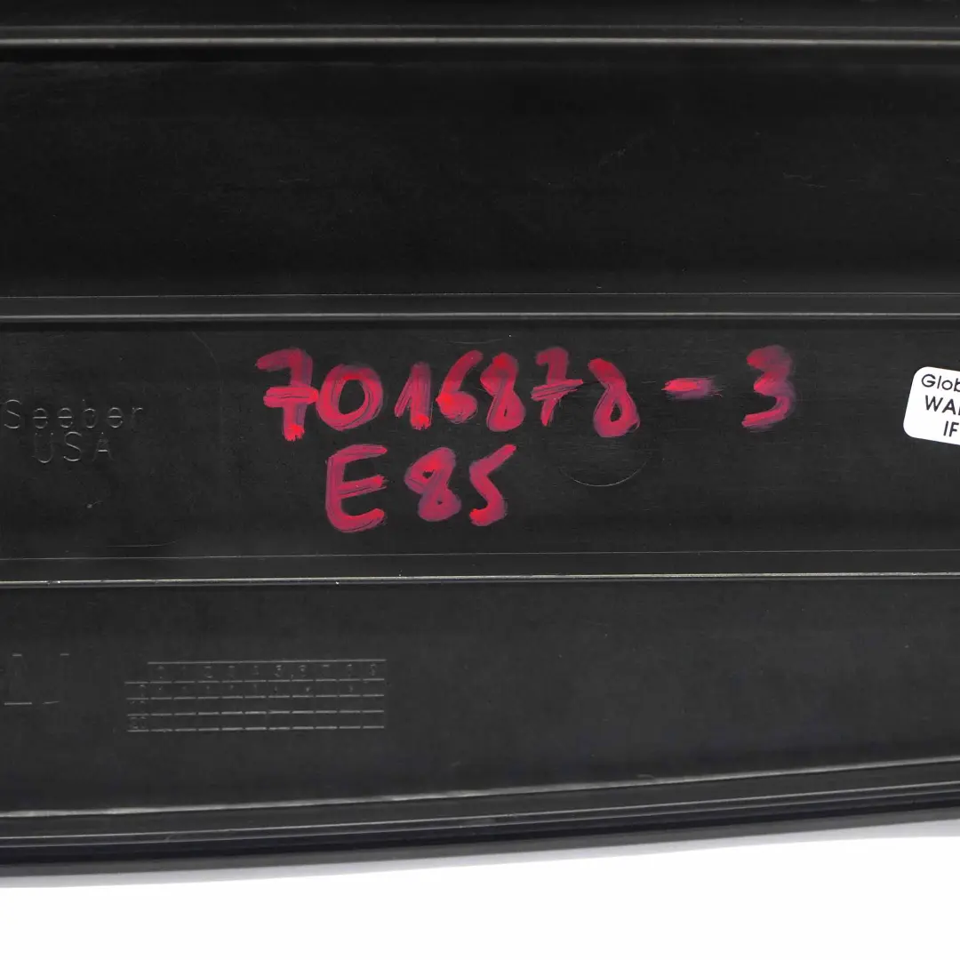 Plegable Top Box Cubierta Piso Recepción Soft Top para BMW Z4 E85 con número de pieza 7016878 BMW Z4 E85 Plegable Top Box Cubierta Piso Recepción Soft Top - SKU 7016878-3 - Número de pieza 7016878
