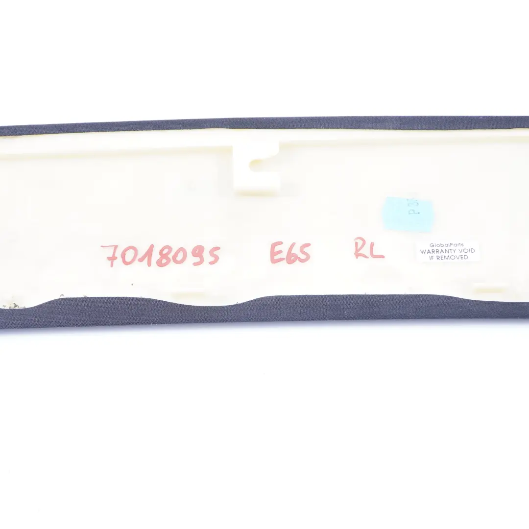 Embellecedor columna C BMW E65 E66 Panel Pilar Trasero Izquierdo Antracita para con número de pieza 7018095 Embellecedor columna C BMW E65 E66 Panel Pilar Trasero Izquierdo Antracita - SKU 7018095 - Número de pieza 7018095