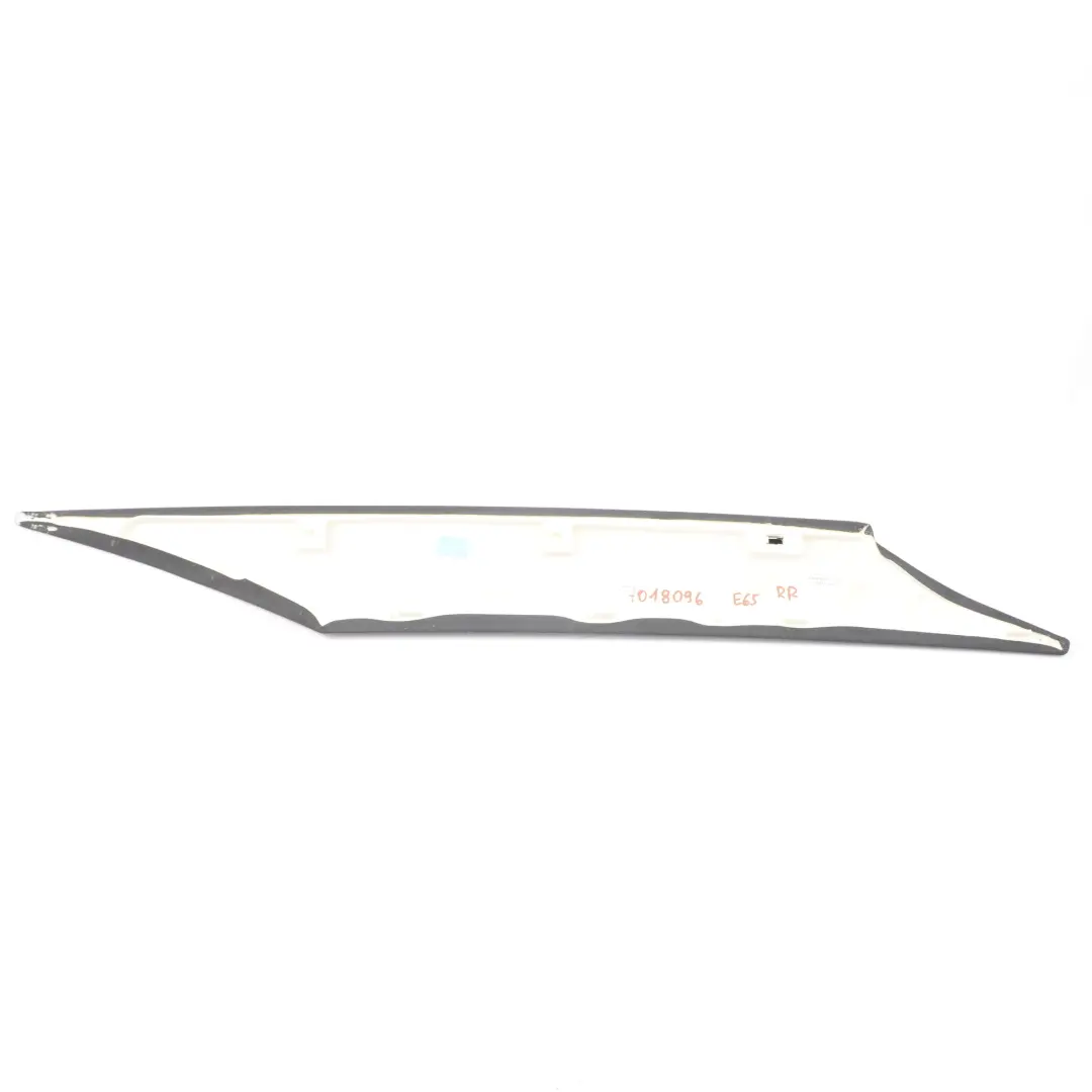  C-Colonna BMW E65 E66 Pannello rivestimento Pilastro posteriore destro Anthrazit - SKU 7018096 - Numero di parte 7018096