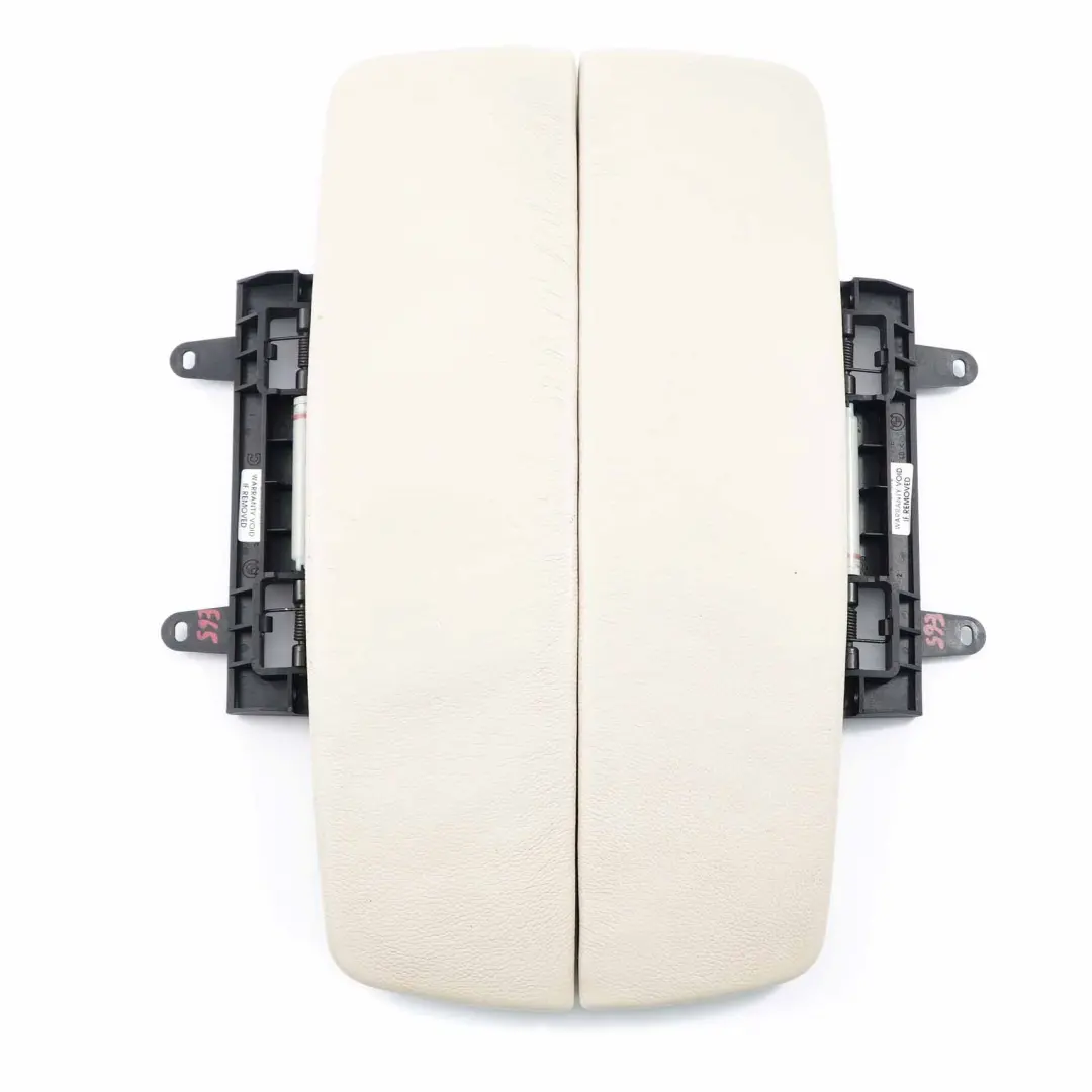  Housse d'accoudoir BMW E65 E66 E67 Console Centrale Cuir Beige Crème - SKU 7018146 - Numéro de pièce 7018146