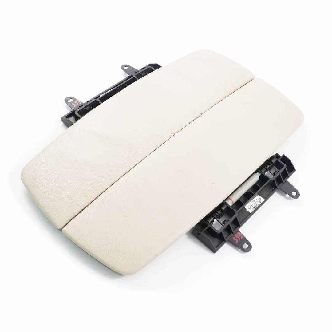  Housse d'accoudoir BMW E65 E66 E67 Console Centrale Cuir Beige Crème - SKU 7018146 - Numéro de pièce 7018146