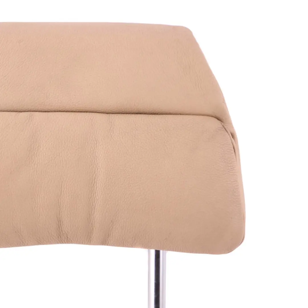 BMW 7 Series E65 Front Seat Left Right N/O/S Leather Comfort Headrest Beige - SKU 7018693 - Part number 7018693