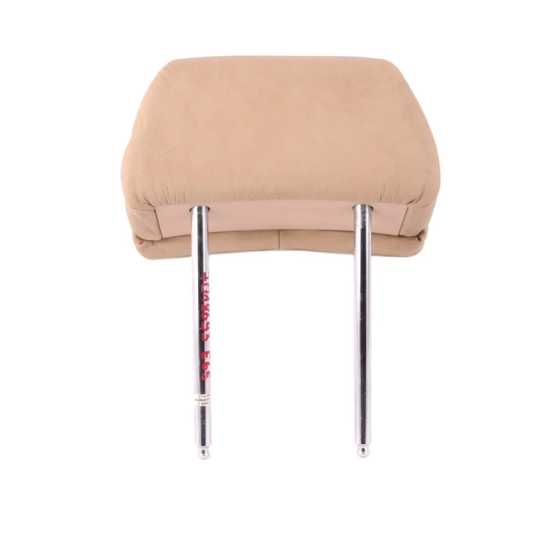 BMW 7 Series E65 Front Seat Left Right N/O/S Leather Comfort Headrest Beige - SKU 7018693 - Part number 7018693
