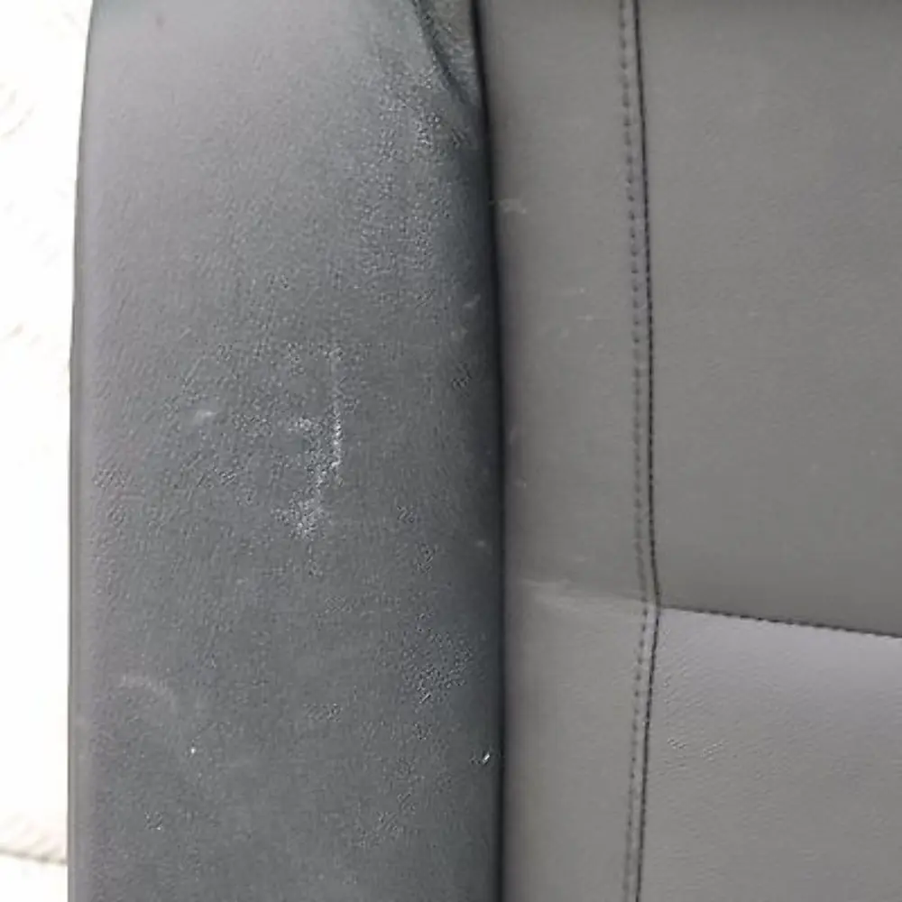 BMW 7 SERIES E65 E66 E67 Black Leather Rear Seat Backrest Basic Cover Left N/S - SKU 7019601 - Part number 7019601