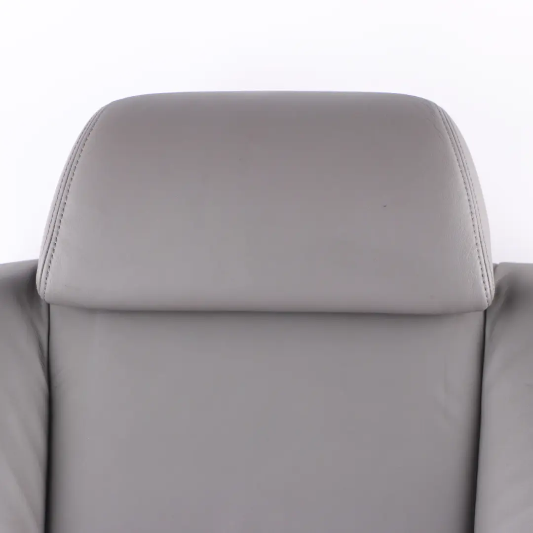 BMW E65 E66 Seat Backrest Rear Left N/S Back Cover Leather Grey - SKU 7019603-1 - Part number 7019603