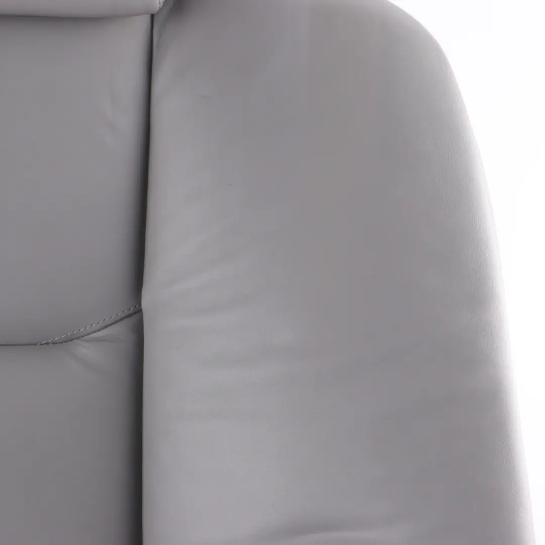 BMW E65 E66 Seat Backrest Rear Left N/S Back Cover Leather Grey - SKU 7019603-1 - Part number 7019603