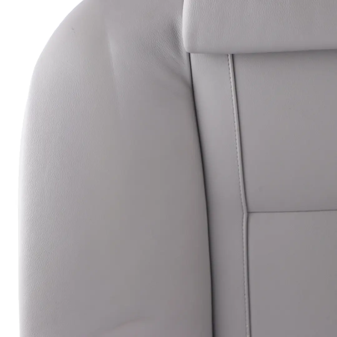 Right O/S Backrest Back Rest Cover Leather Nasca Grey to BMW E65 E66 Rear Seat with Part number 7019604 BMW E65 E66 Rear Seat Right O/S Backrest Back Rest Cover Leather Nasca Grey - SKU 7019604 - Part number 7019604