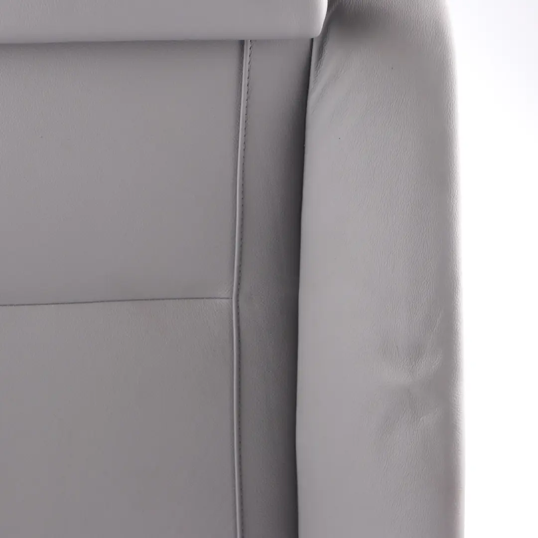 BMW E65 E66 Rear Seat Right O/S Backrest Back Rest Cover Leather Nasca Grey - SKU 7019604 - Part number 7019604