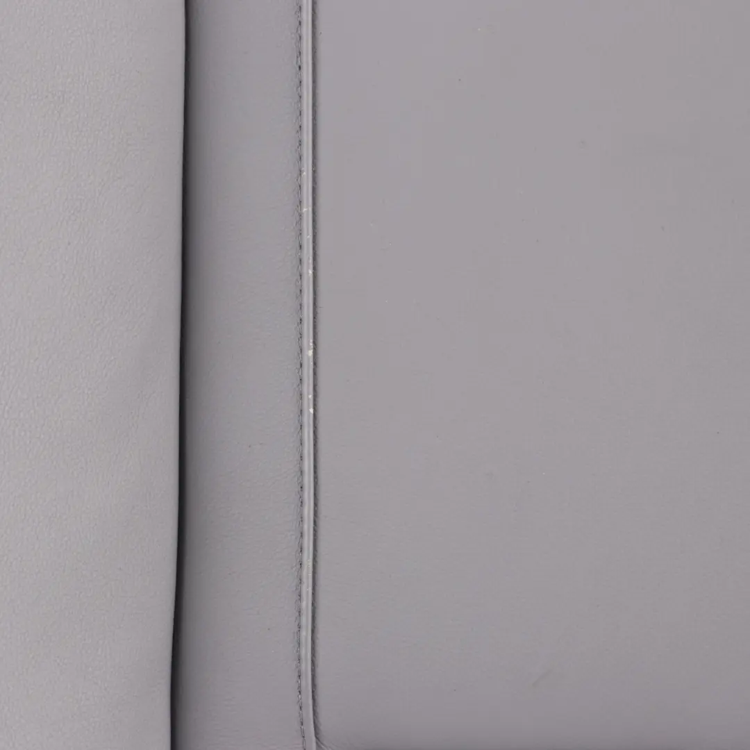 BMW E65 E66 Rear Seat Right O/S Backrest Back Rest Cover Leather Nasca Grey - SKU 7019604 - Part number 7019604