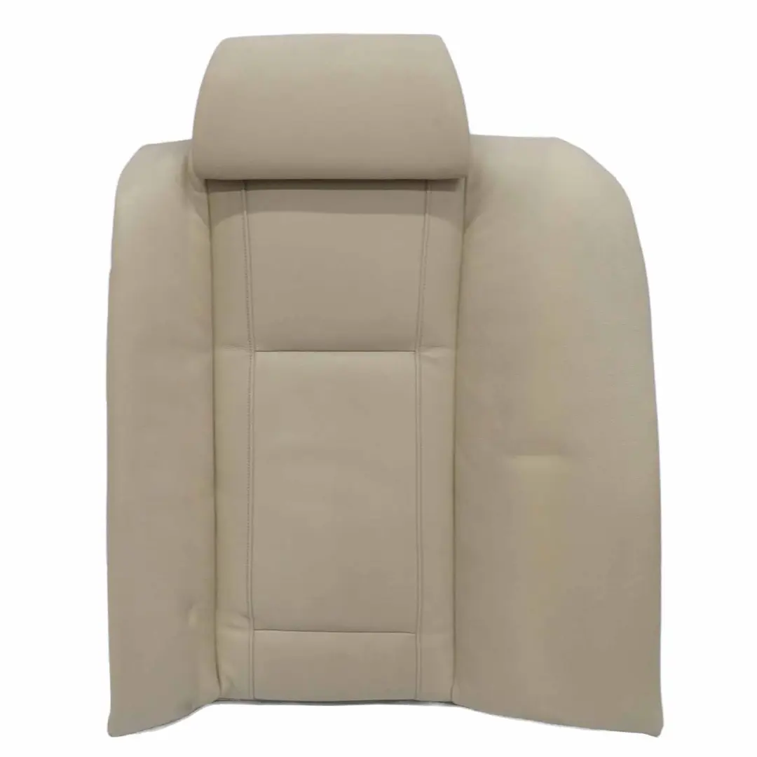 BMW E65 E66 E67 Hinten Sitz Links Rückenlehne Bezug Leder Cream Beige - SKU 7019613 - Teilenummer 7019613