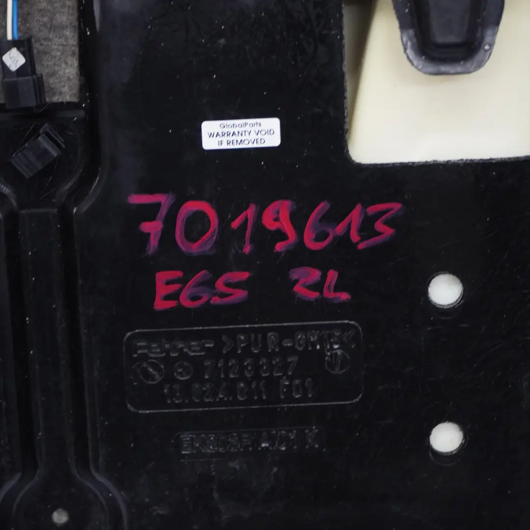 BMW E65 E66 Oparcie Kanapy Lewy Tył Skóra Beżowa - SKU 7019613 - Numer Części 7019613