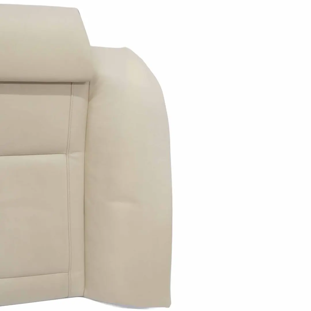 BMW E65 E66 E67 Hinten Sitz Links Rückenlehne Bezug Leder Cream Beige - SKU 7019613 - Teilenummer 7019613