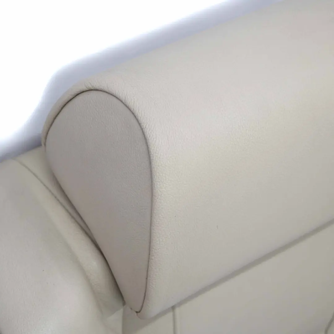 Left N/S Backrest Cover Cream Beige Leather to BMW E65 E66 Rear Seat with Part number 7019613 BMW E65 E66 Rear Seat Left N/S Backrest Cover Cream Beige Leather - SKU 7019613 - Part number 7019613