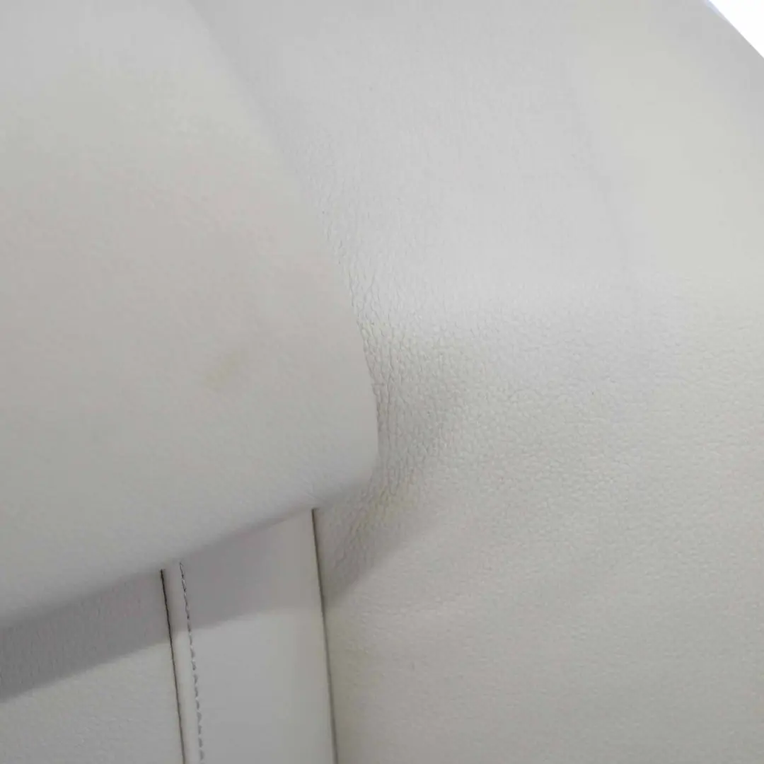 Left N/S Backrest Cover Cream Beige Leather to BMW E65 E66 Rear Seat with Part number 7019613 BMW E65 E66 Rear Seat Left N/S Backrest Cover Cream Beige Leather - SKU 7019613 - Part number 7019613