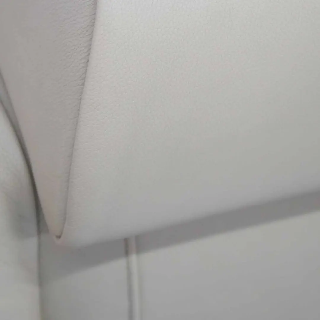BMW E65 E66 Rear Seat Right O/S Backrest Cover Cream Beige Leather - SKU 7019614 - Part number 7019614