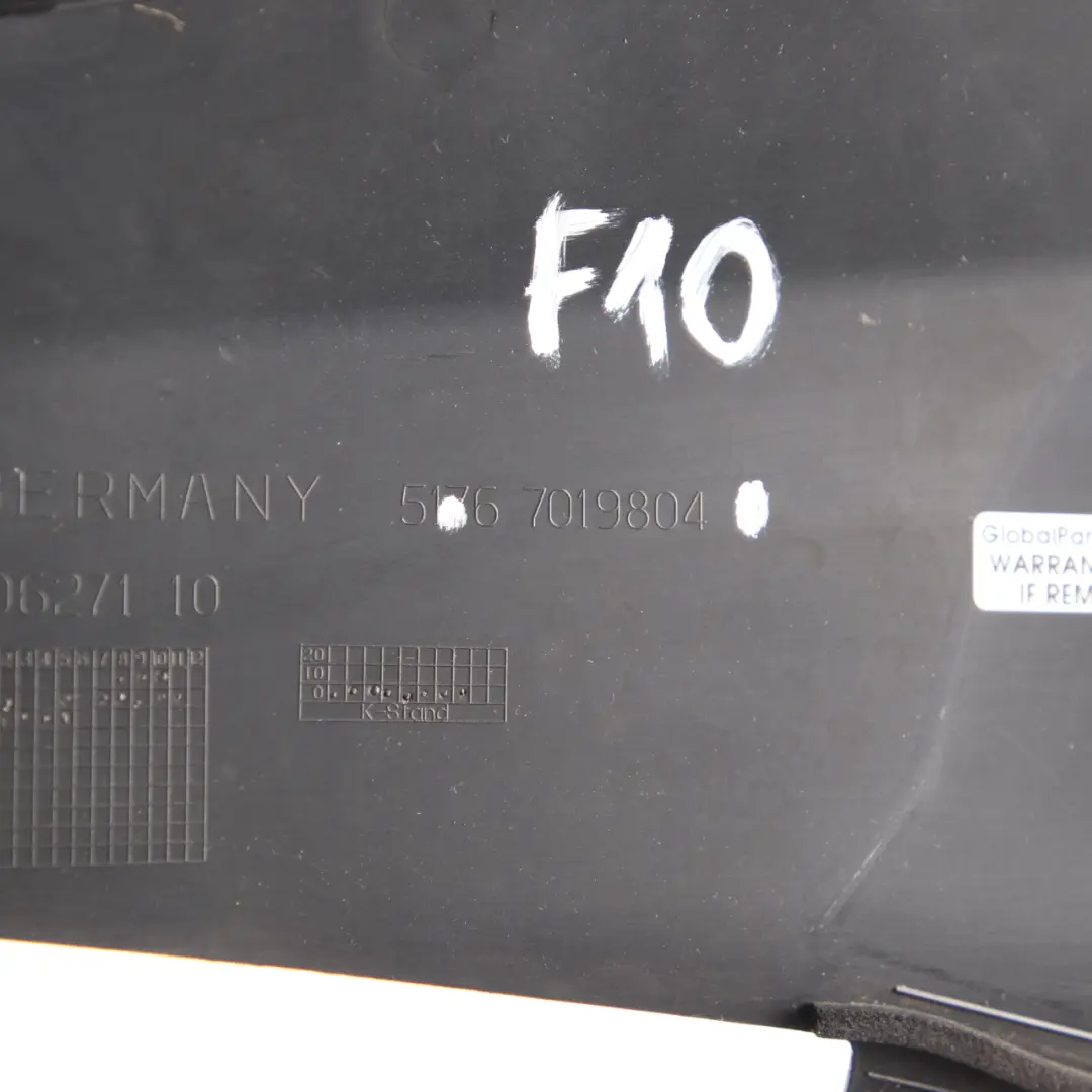 BMW F10 F11 Capó Localizador Sello Derecho Delantero - SKU 7019804 - Número de pieza 7019804