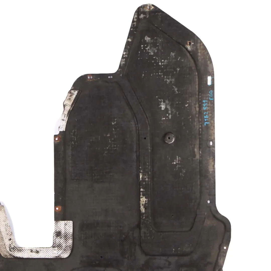 BMW E60 E61 Underfloor Coating Belly Pan Undertray Screening Petrol 7162581 - SKU 7019869 - Part number 7019869