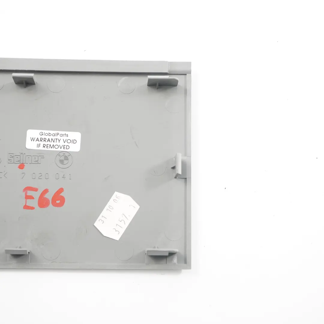 Techo Revestimiento Cubierta Techo Liner Panel Darksilver para BMW E66 con número de pieza 7020041 BMW E66 Techo Revestimiento Cubierta Techo Liner Panel Darksilver - SKU 7020041 - Número de pieza 7020041