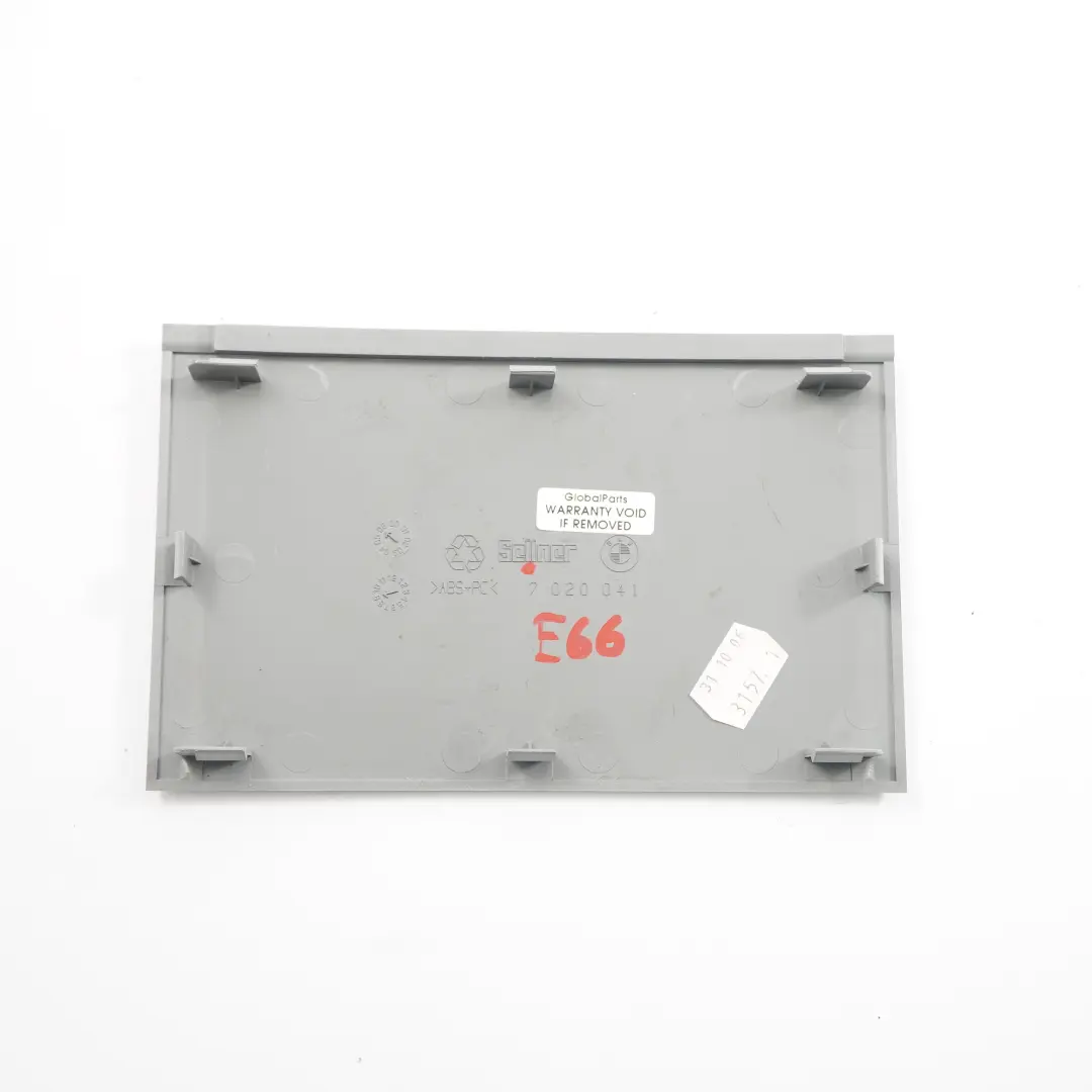 Techo Revestimiento Cubierta Techo Liner Panel Darksilver para BMW E66 con número de pieza 7020041 BMW E66 Techo Revestimiento Cubierta Techo Liner Panel Darksilver - SKU 7020041 - Número de pieza 7020041
