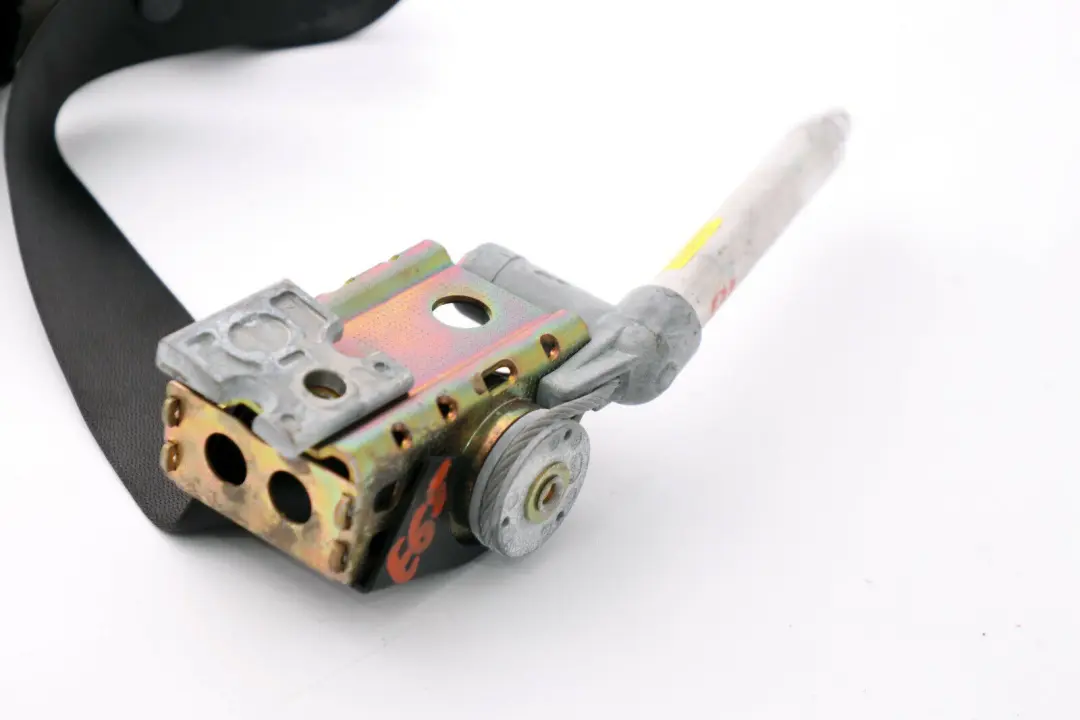 BMW 7 er E65 E66 E67 Obergurt hinten Rechts Sicherheitsgurt Schwarz - SKU 7022402 - Teilenummer 7022402