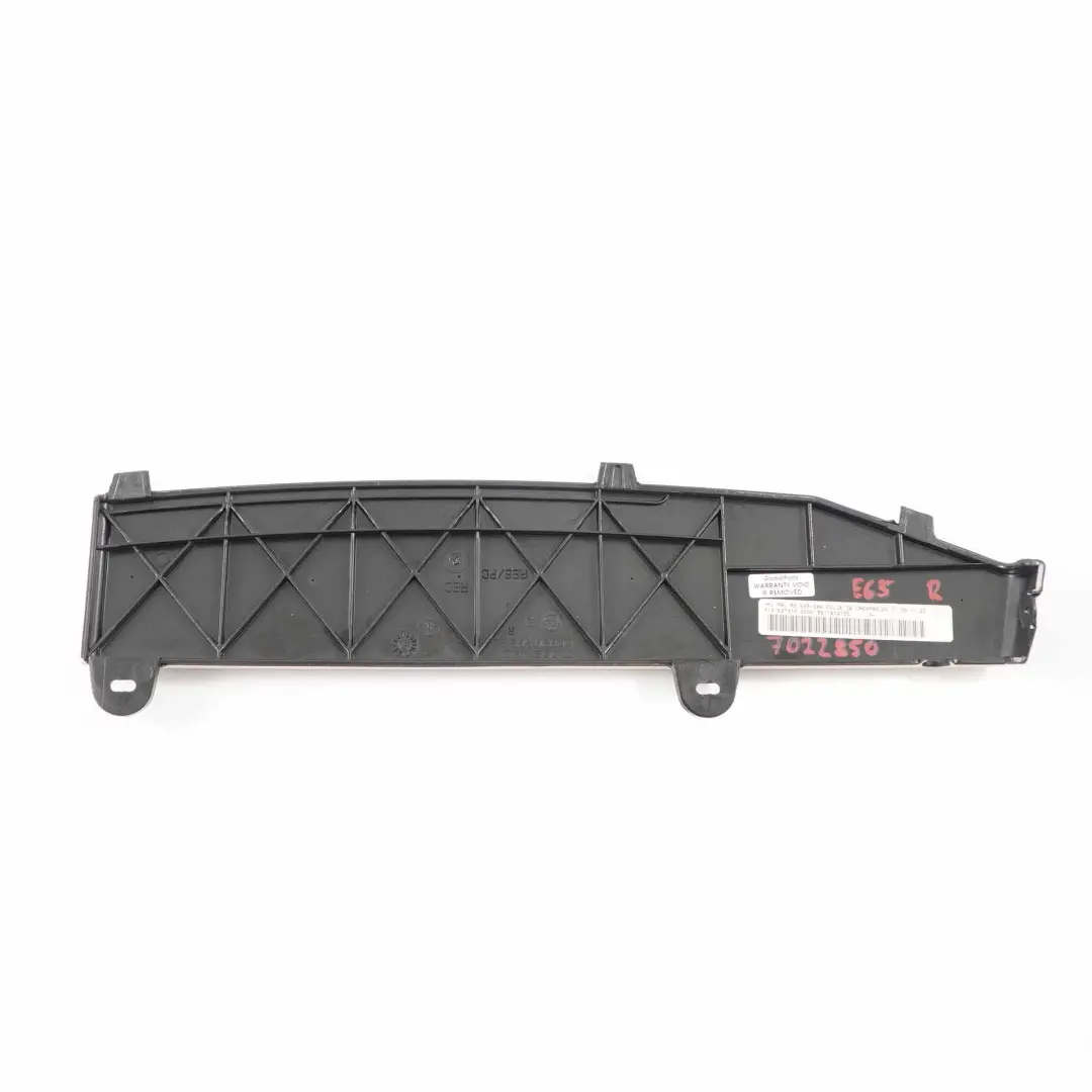 BMW E65 Apoyabrazos Panel Centro Consola Derecha Tapa Crema Beige - SKU 7022850 - Número de pieza 7022850
